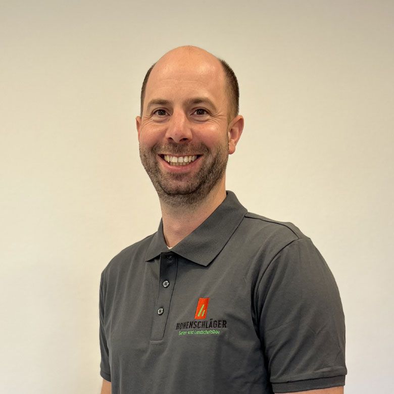 Marc Hohenschläger, Geschäftsführer bei Hohenschläger Garten- und Landschaftsbau in Mühlacker im Enzkreis