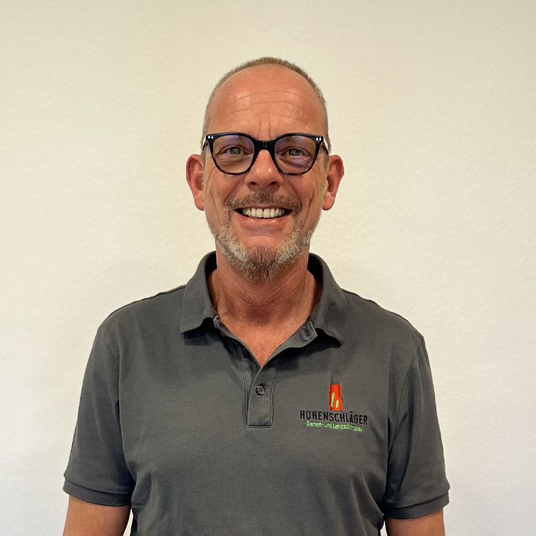 Reiner Ehrmann, Bauleiter bei Hohenschläger Garten- und Landschaftsbau in Mühlacker im Enzkreis